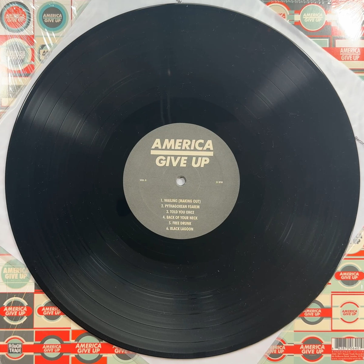 Howler - America Give Up 2012 UK 1st Press VG+/VG+