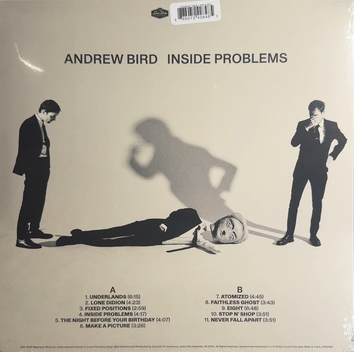 Andrew Bird Inside Problems Sealed New 2022 First Press Limited Edition Apple Red