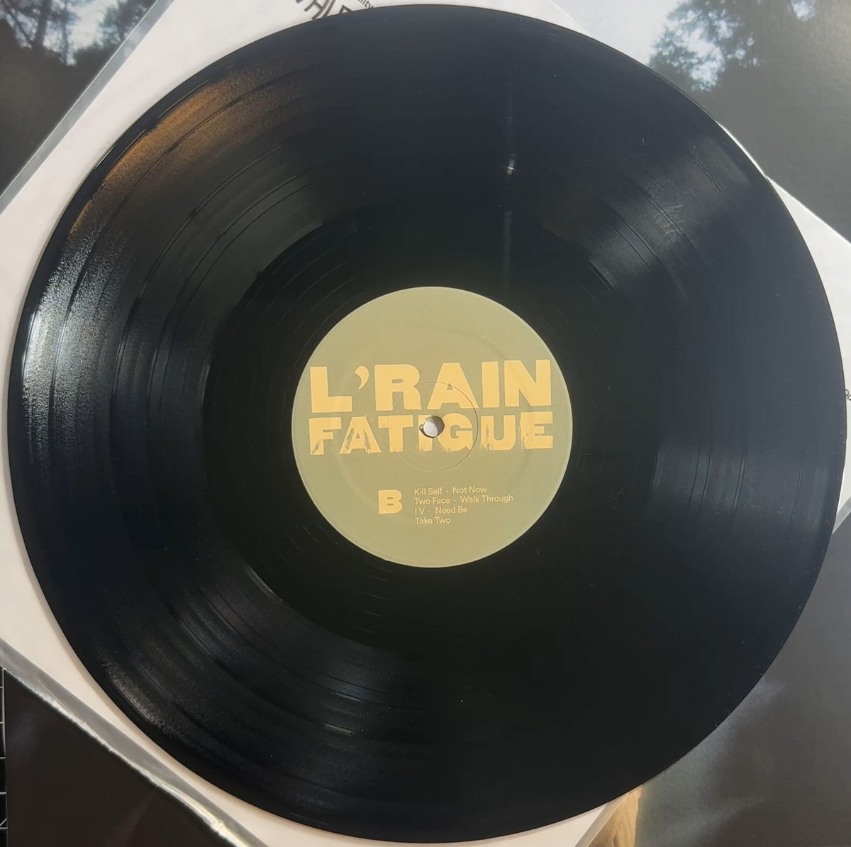 AUTOGRAPH L'Rain Fatigue 2021 Limited Edition (50 Copies) w/ Beckett COA VG+