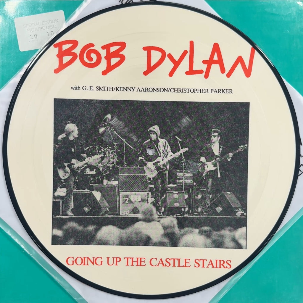 RARE Bob Dylan Going Up The Castle Stairs 1989 German Pic Disc #10/20 Ltd Edtn