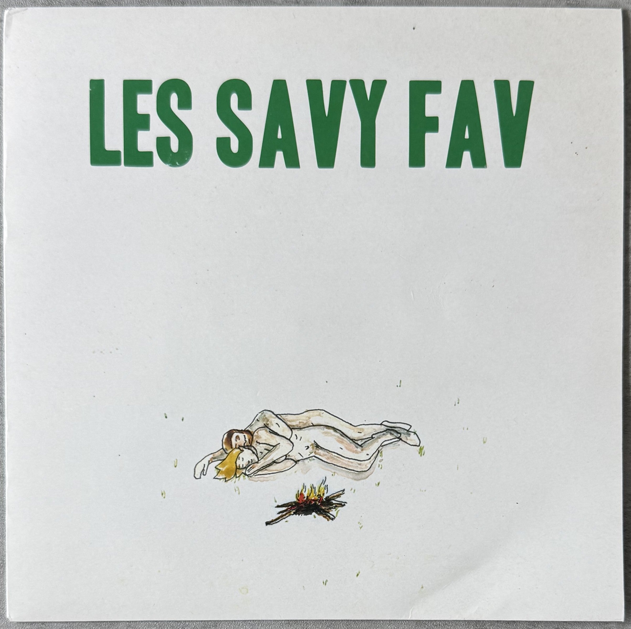 Les Savy Fav - What Would Wolves Do? 2007 UK 7" Single Green Vinyl White Sleeve