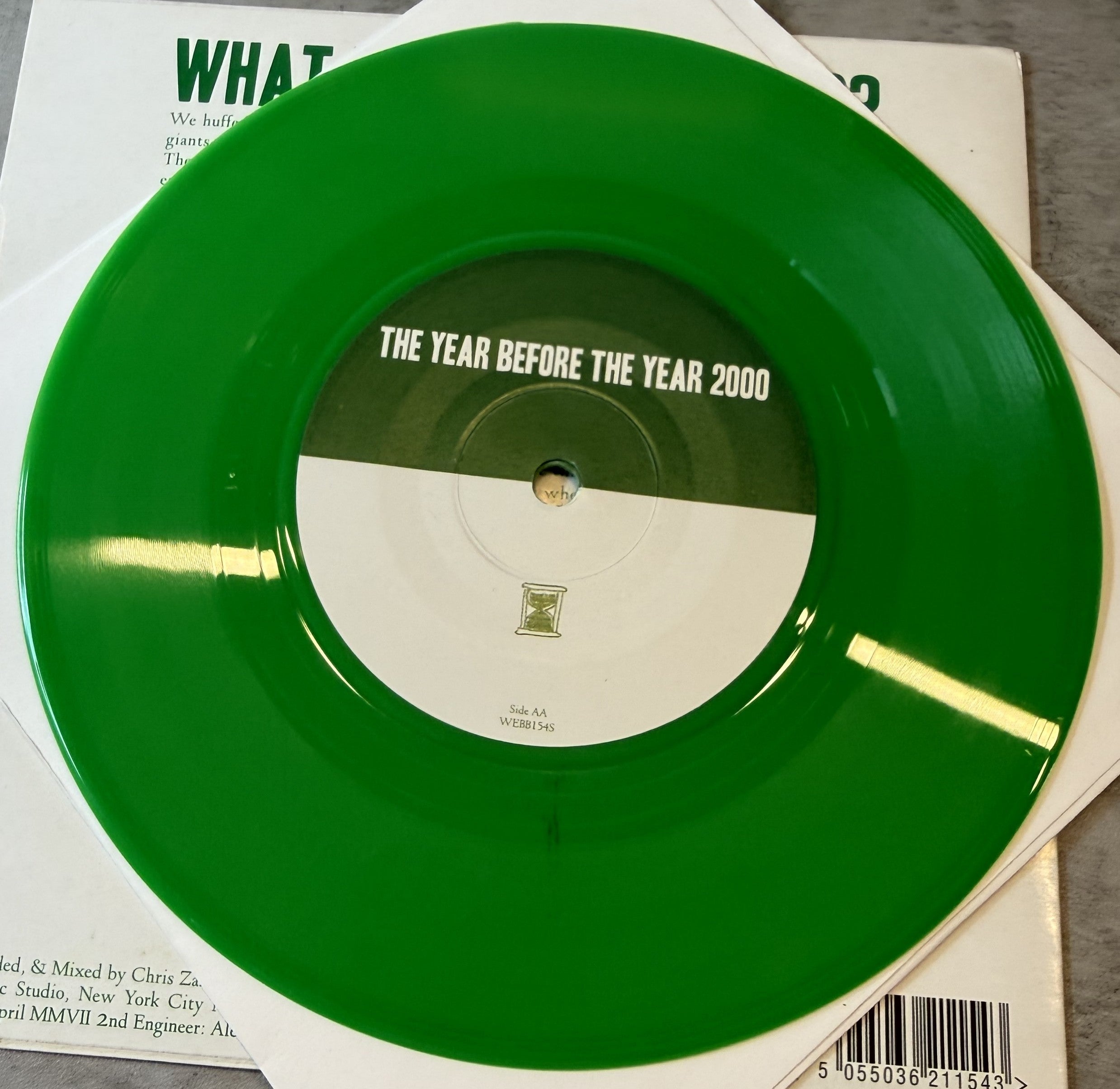 Les Savy Fav - What Would Wolves Do? 2007 UK 7" Single Green Vinyl White Sleeve