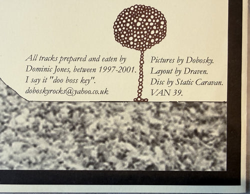 The Best Of Dobosky - 2002 UK 7" EP Electronic/Experimental