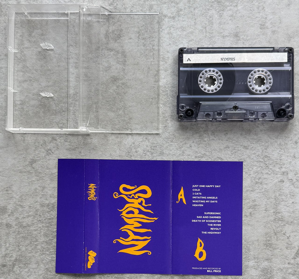 Nymphs s/t UK PROMO cassette 1991 VG+