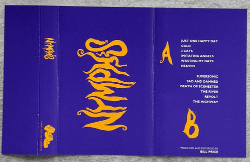 Nymphs s/t UK PROMO cassette 1991 VG+