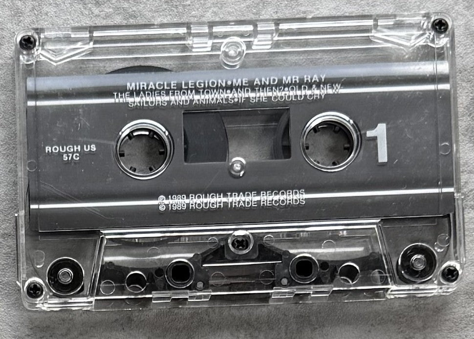 Miracle Legion - Me And Mr. Ray 1989 US Cassette VG+