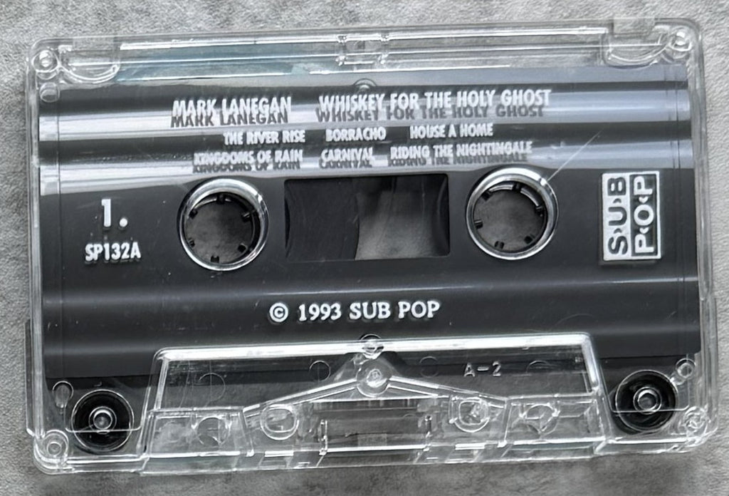 Mark Lanegan - Whiskey For The Holy Ghost 1994 US Cassette VG+