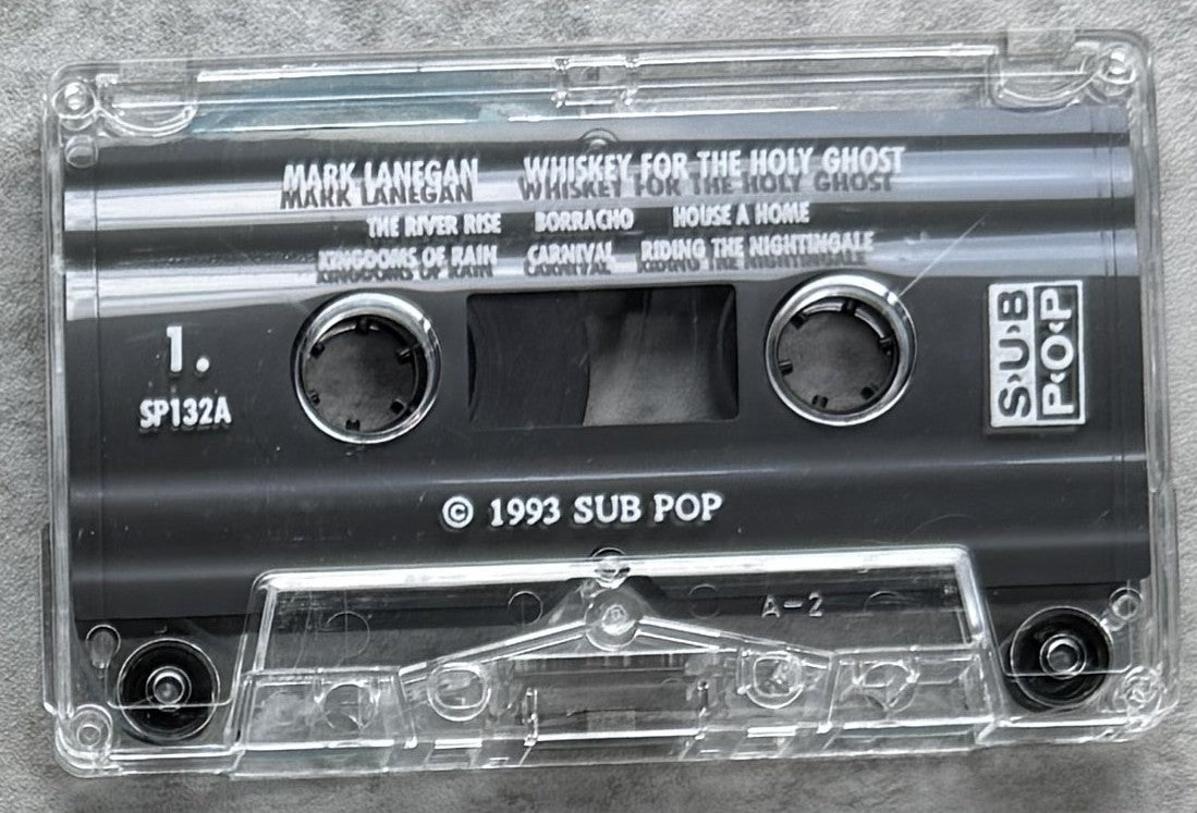Mark Lanegan - Whiskey For The Holy Ghost 1994 US Cassette VG+