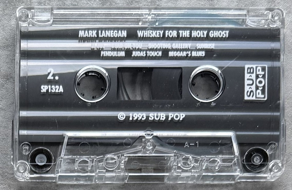 Mark Lanegan - Whiskey For The Holy Ghost 1994 US Cassette VG+