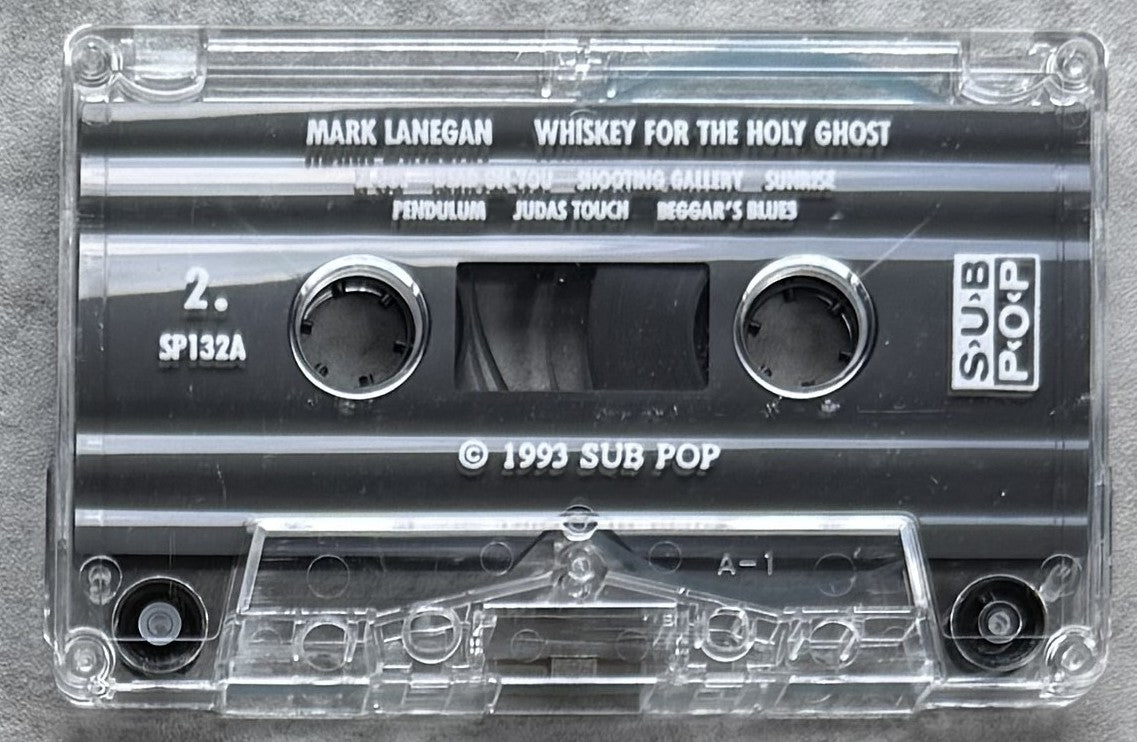 Mark Lanegan - Whiskey For The Holy Ghost 1994 US Cassette VG+