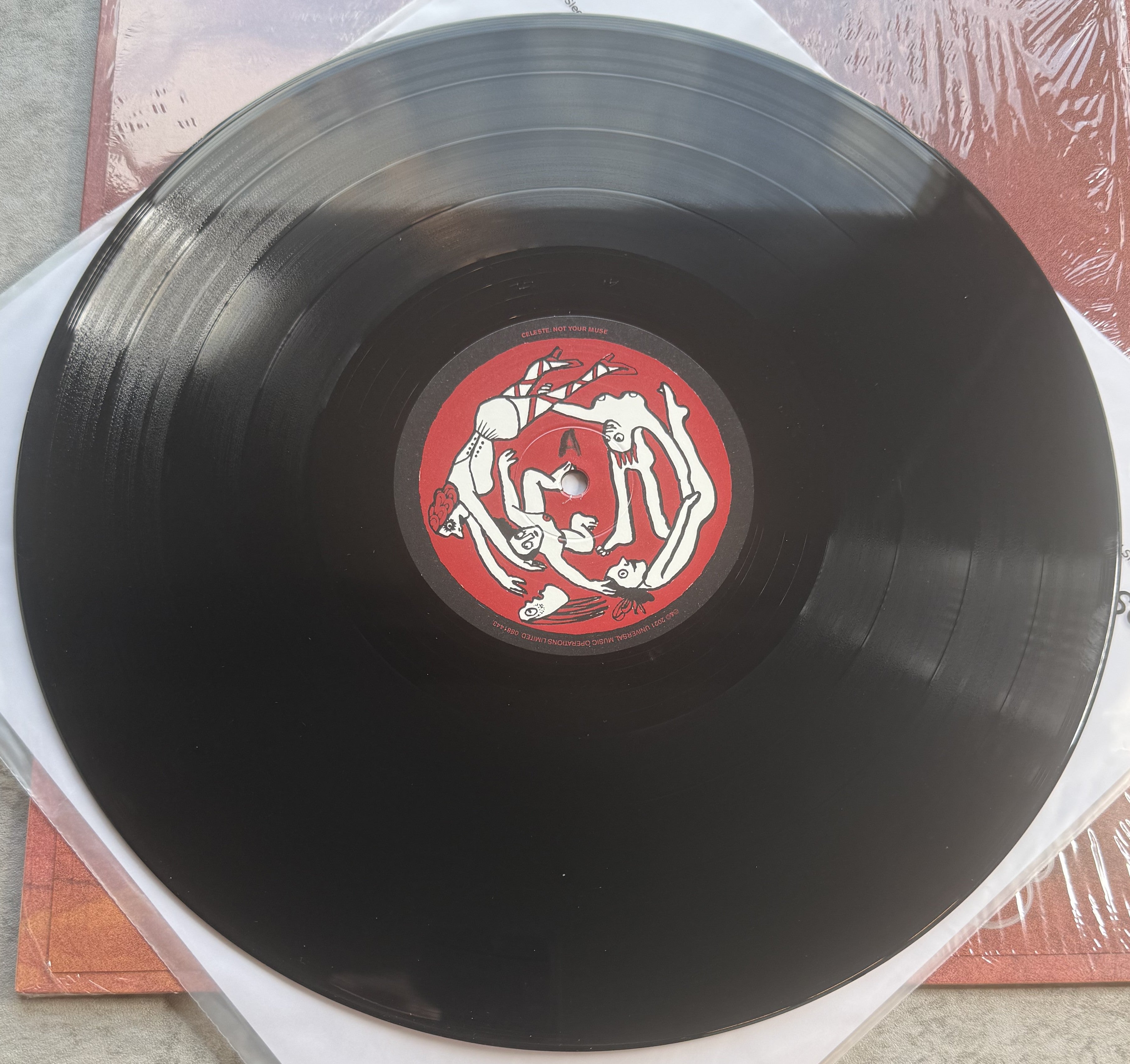 AUTOGRAPHED Celeste - Not Your Muse 2021 1st Press EU Import 180g Vinyl VG+/NM
