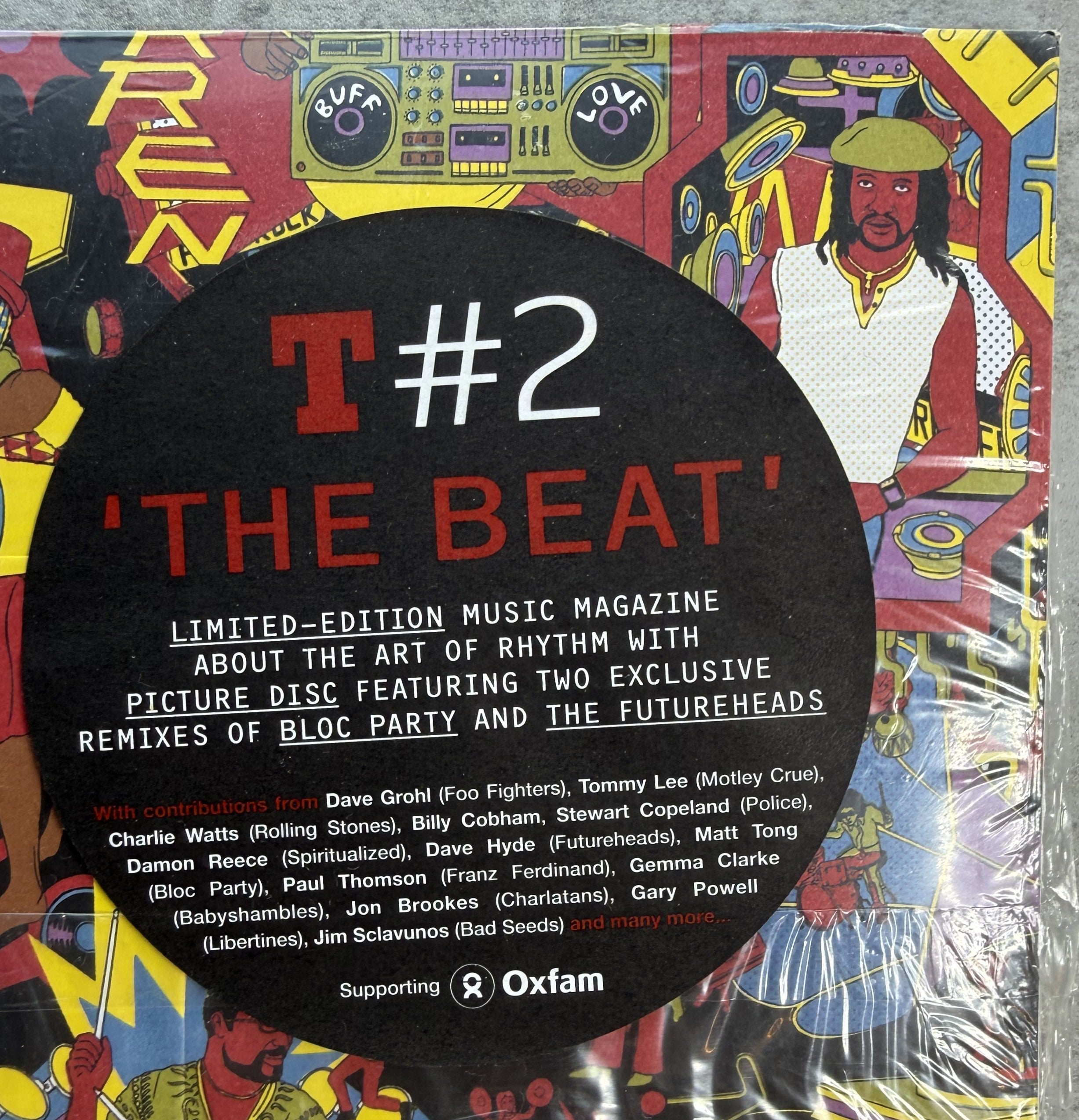 SEALED 2005 T#2 'THE BEAT' Ltd Edtn Music Mag w 10" Picture Disc (Bloc Party, The Futureheads)