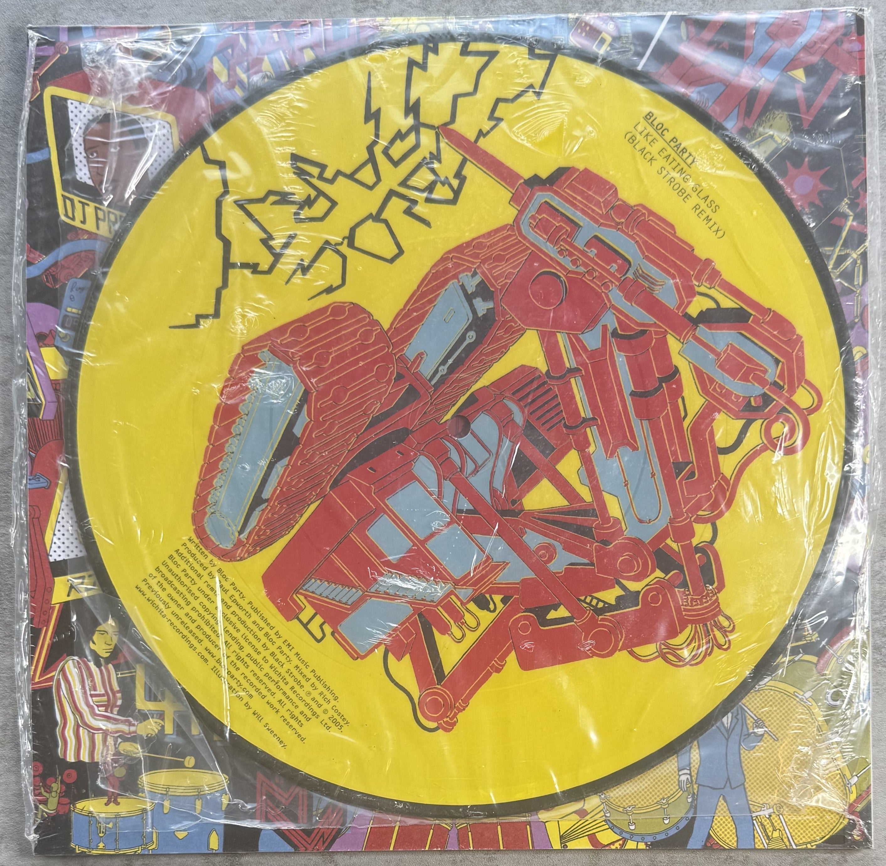 SEALED 2005 T#2 'THE BEAT' Ltd Edtn Music Mag w 10" Picture Disc (Bloc Party, The Futureheads)