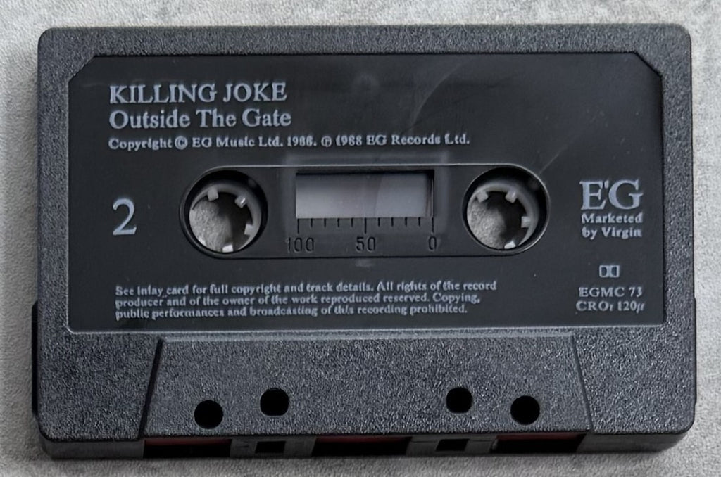 Killing Joke - Outside The Gate 1988 UK Import Cassette VG+