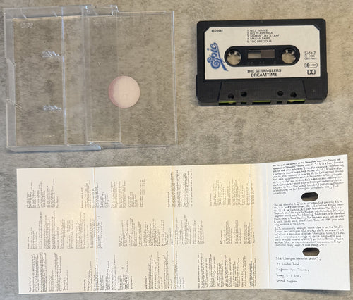 The Stranglers - Dreamtime 1986 UK cassette VG+