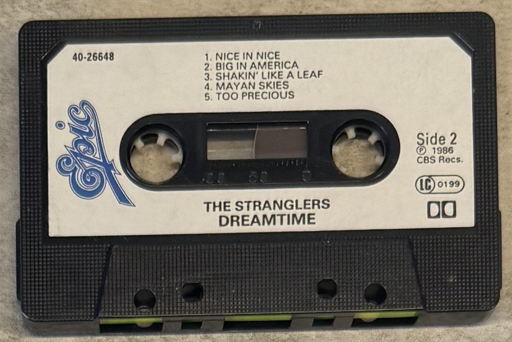 The Stranglers - Dreamtime 1986 UK cassette VG+