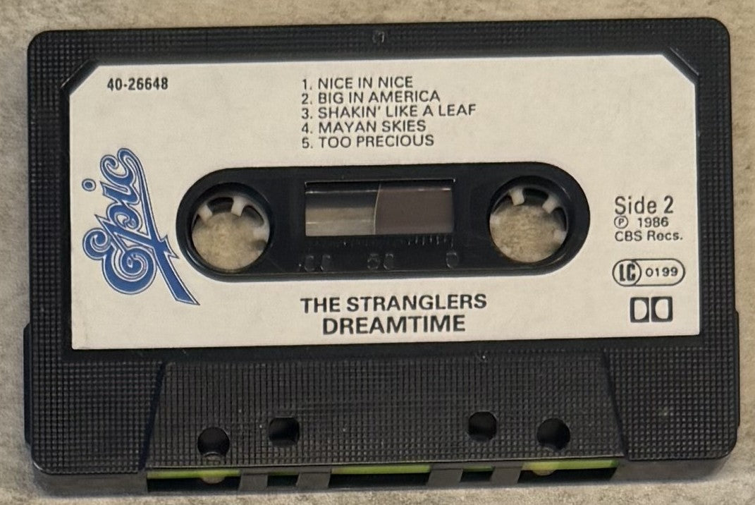 The Stranglers - Dreamtime 1986 UK cassette VG+