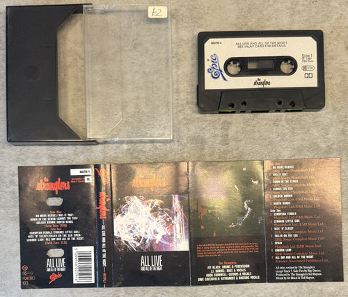 The Stranglers - All Live And All Of The Night 1988 UK Cassette VG+