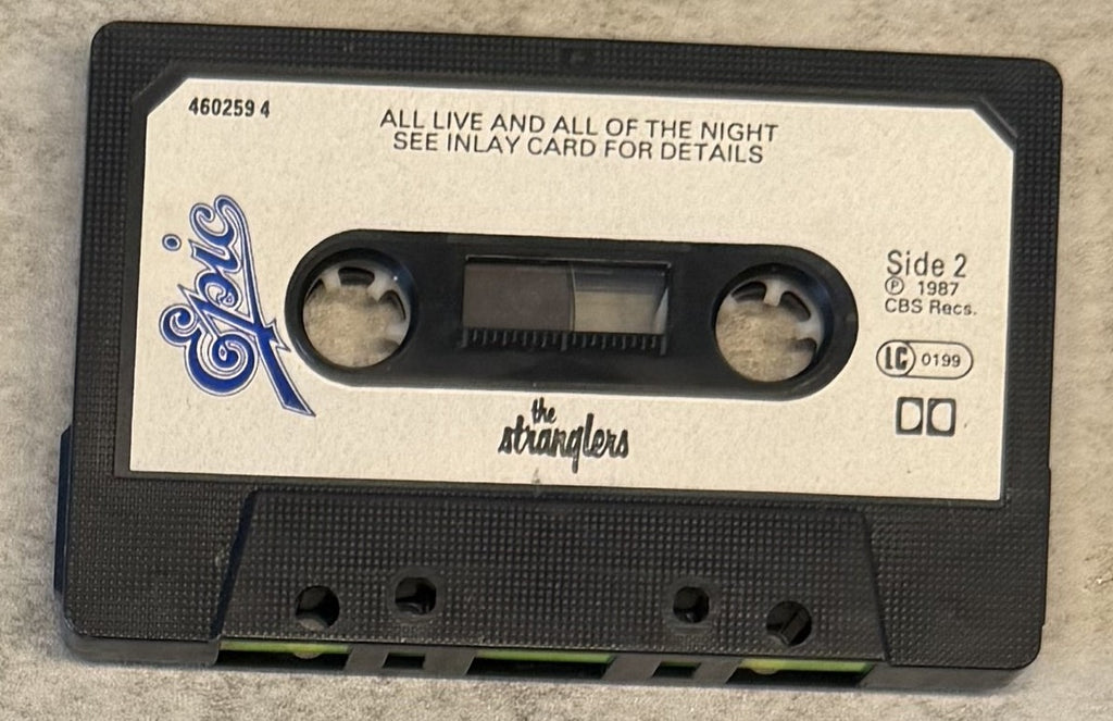 The Stranglers - All Live And All Of The Night 1988 UK Cassette VG+