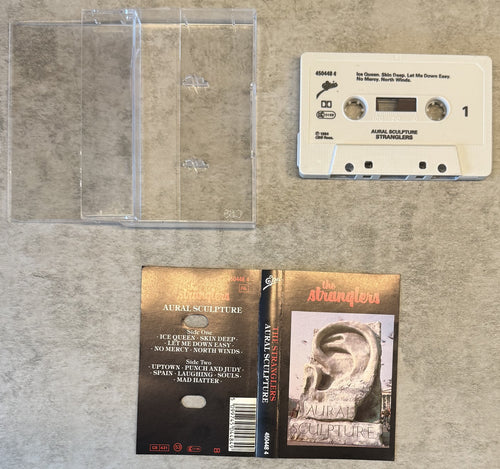 The Stranglers - Aural Sculpture 1980s Euro Cassette VG+