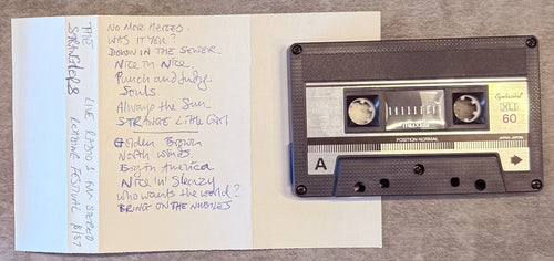 The Stranglers - 2 bootleg cassette VG+ (Reading Fest & The Men In Black/Dreamtime)