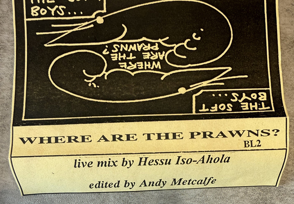The Soft Boys - Where Are The Prawns? BL2 unofficial release cassette VG+