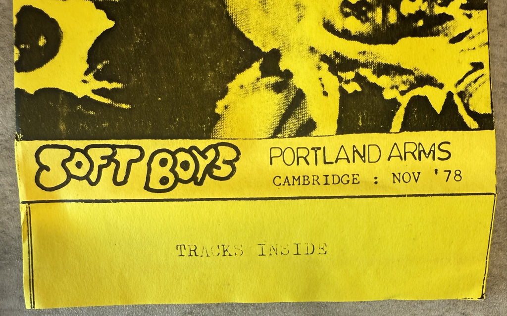 The Soft Boys - Portland Arms Nov '78 UK bootleg cassette VG+