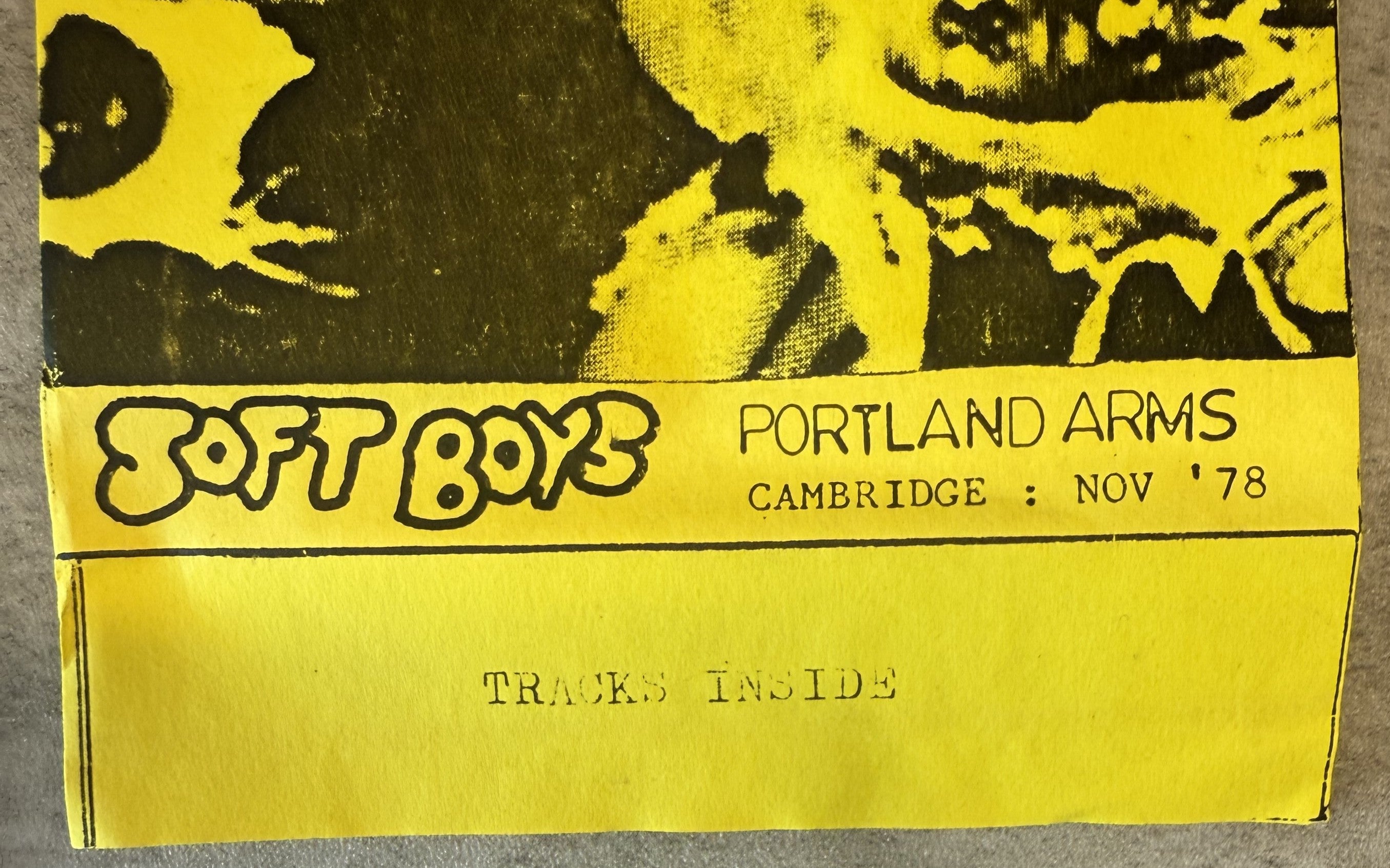 The Soft Boys - Portland Arms Nov '78 UK bootleg cassette VG+