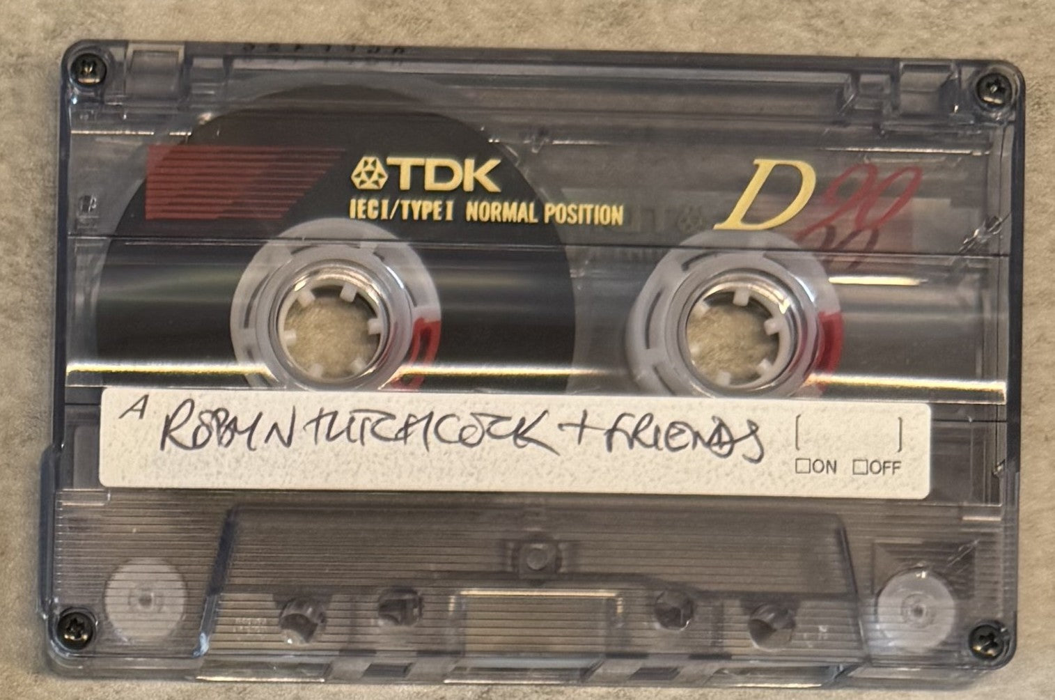 Robyn Hitchcock - 1992 Bosnian Refugees Concert Bootleg Cassette VG+
