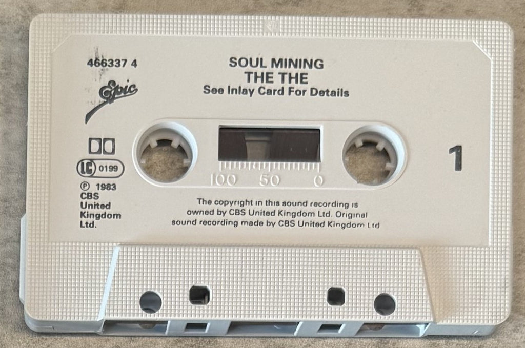 The The - Soul Mining 1980s UK Cassette VG+