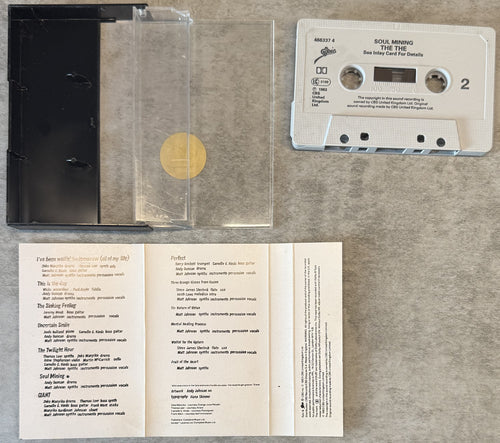 The The - Soul Mining 1980s UK Cassette VG+