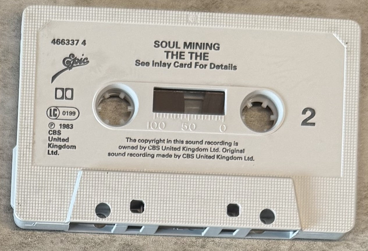 The The - Soul Mining 1980s UK Cassette VG+