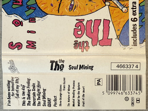 The The - Soul Mining 1980s UK Cassette VG+