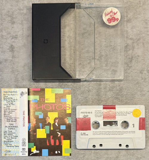 The Photos s/t 1980 UK Cassette VG+