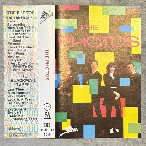 The Photos s/t 1980 UK Cassette VG+