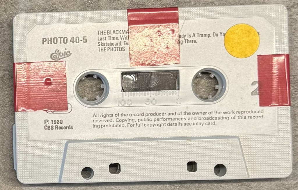 The Photos s/t 1980 UK Cassette VG+