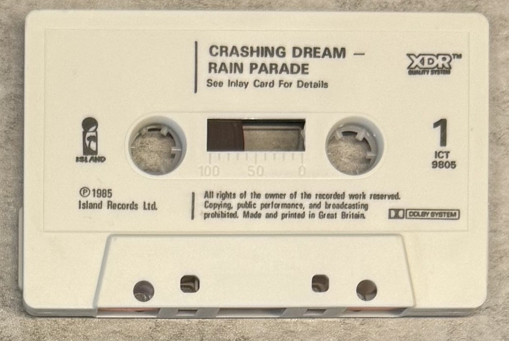Rain Parade - Crashing Dream 1985 UK Cassette VG+