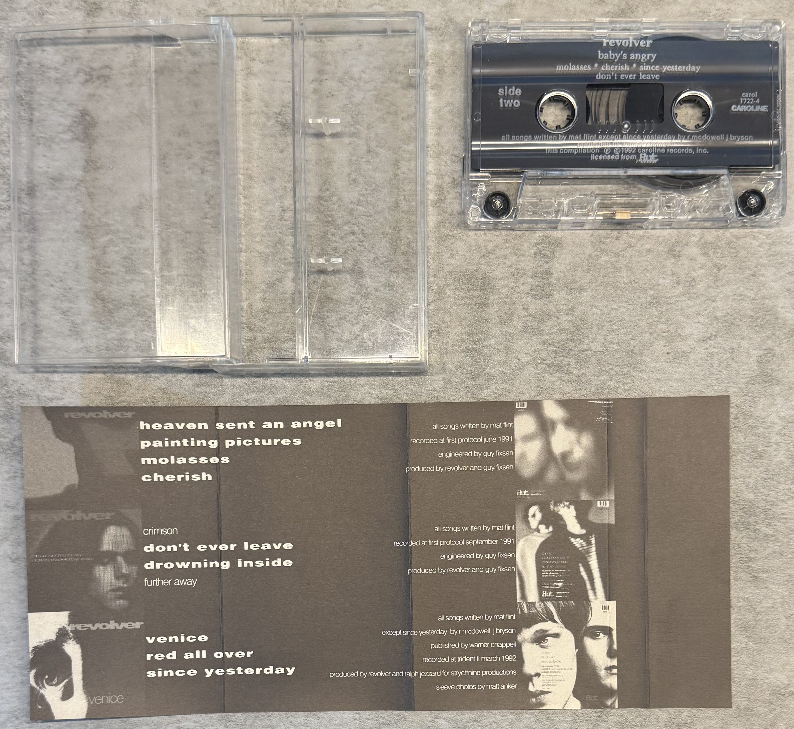 Revolver - Baby's Angry 1992 US Comp Cassette VG+