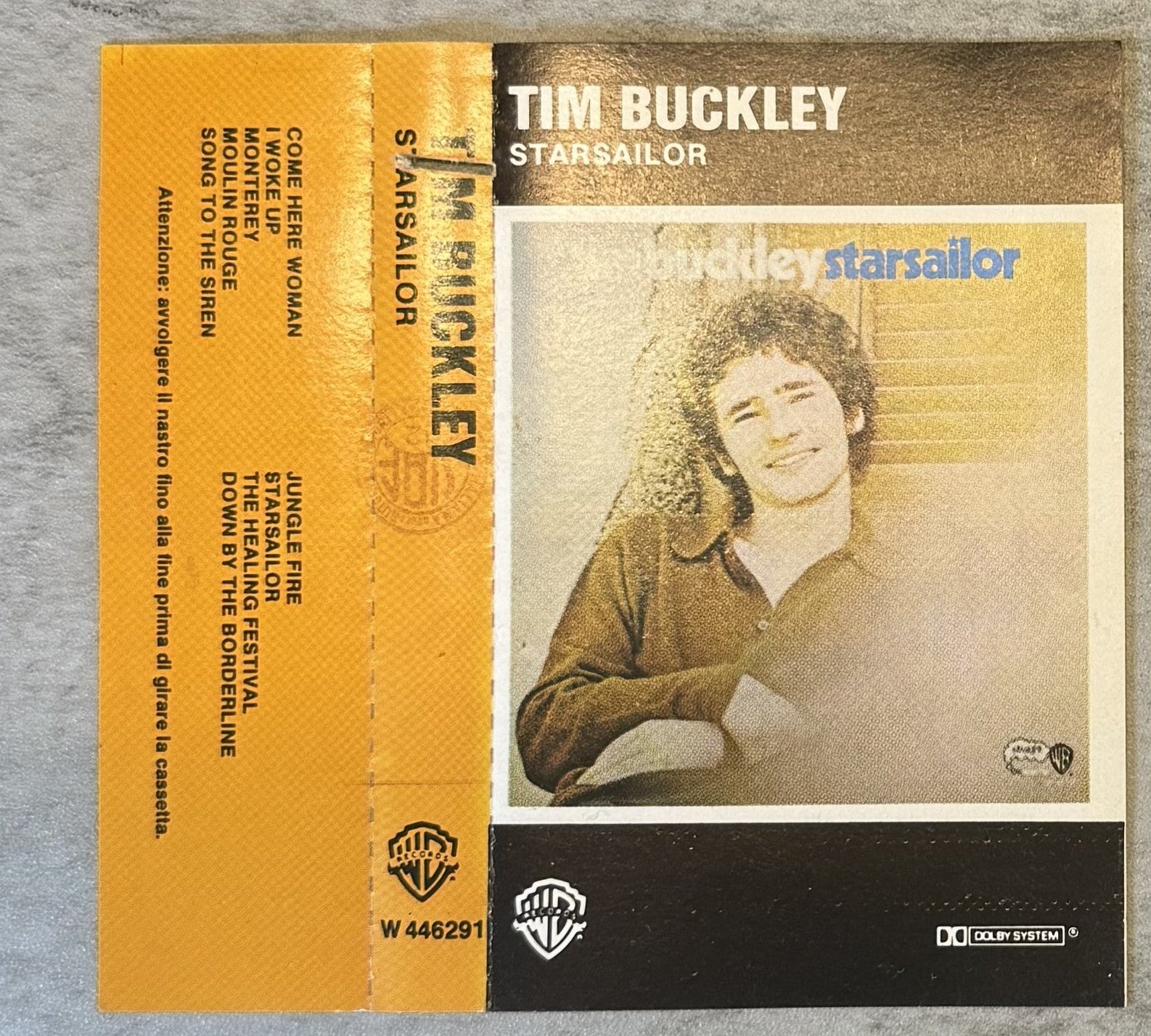 Tim Buckley - Starsailor 1983 Italy W446291 VG+ cassette