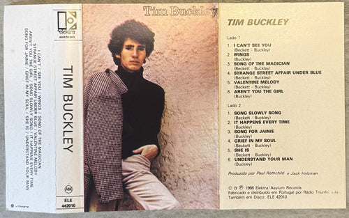 Tim Buckley s/t 1982 Portugal Cassette VG+