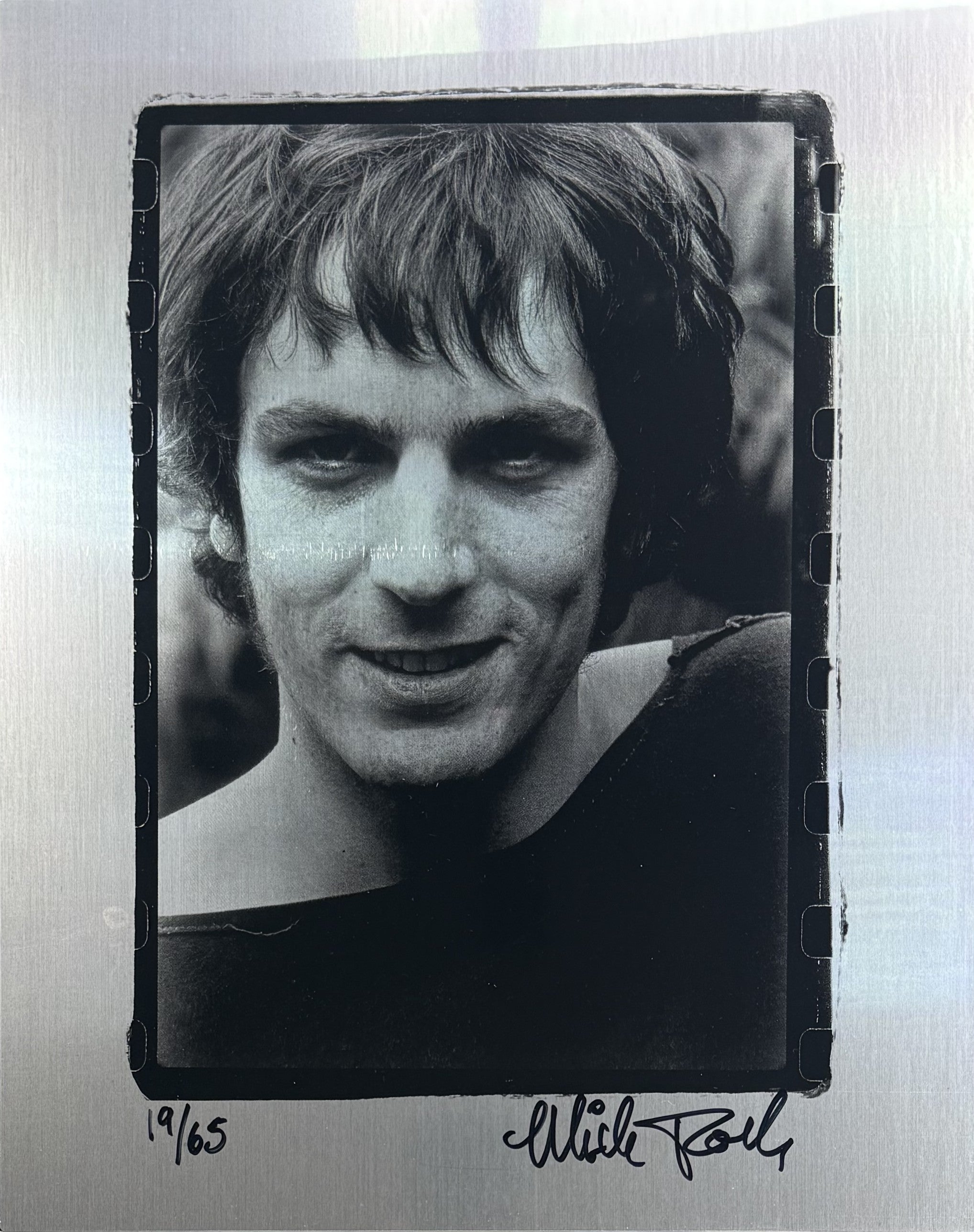 Syd Barrett "Psychedelic Renegade" 1971 SIGNED #19/65 (silkscreen on aluminum) by Mick Rock