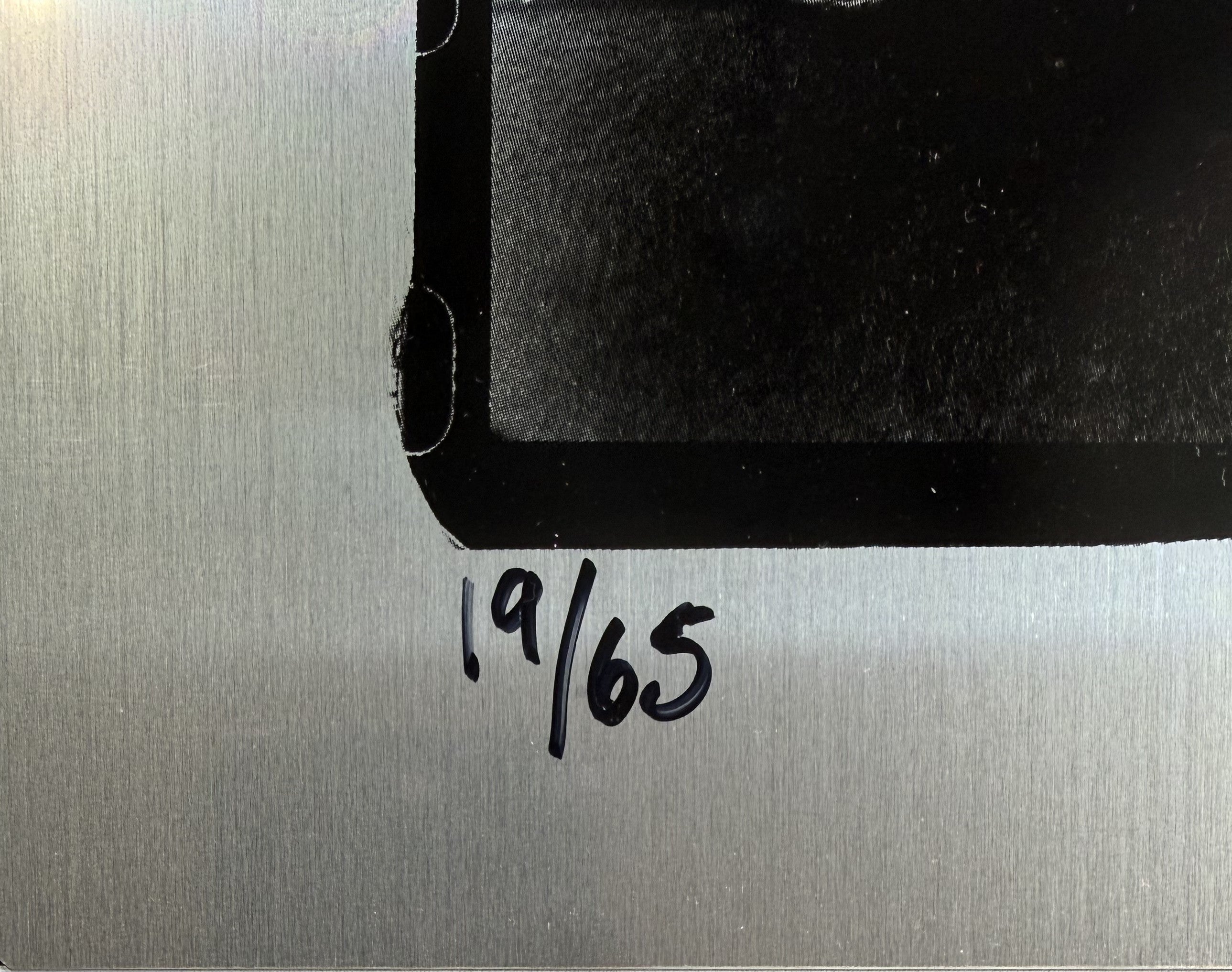 Syd Barrett "Psychedelic Renegade" 1971 SIGNED #19/65 (silkscreen on aluminum) by Mick Rock