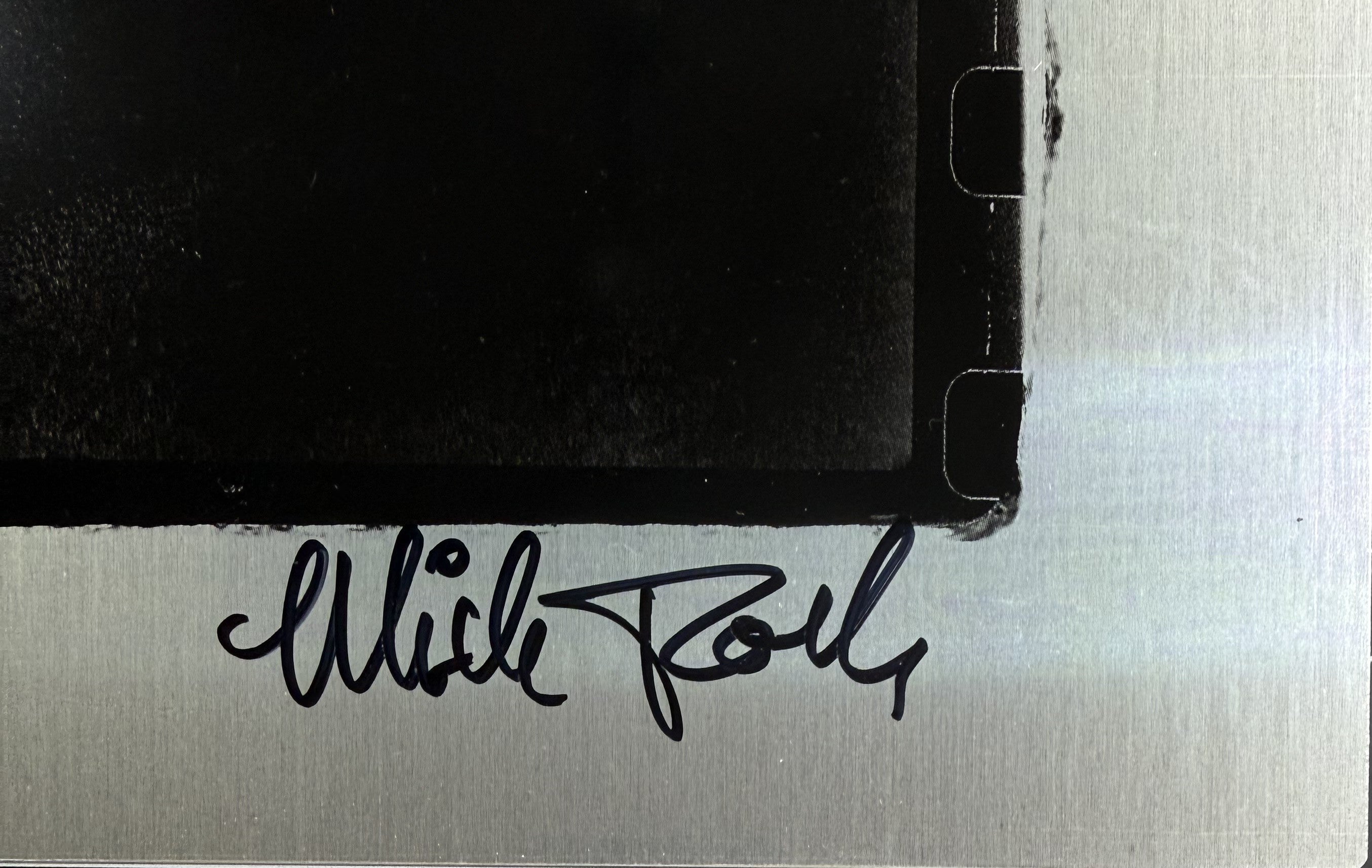 Syd Barrett "Psychedelic Renegade" 1971 SIGNED #19/65 (silkscreen on aluminum) by Mick Rock