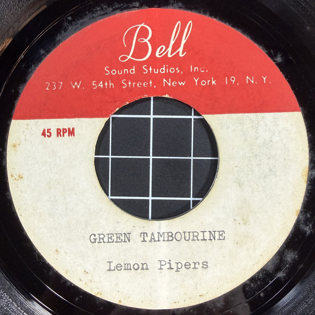 Ultra Rare - ACETATE - The Lemon Pipers Green Tambourine c. 1967/8 VG+