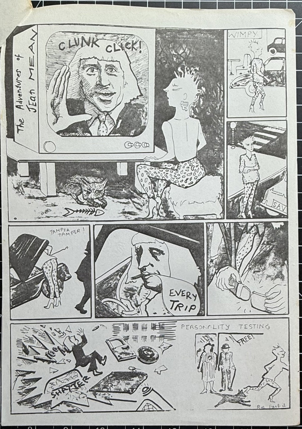 UK Punk Zine - JOLT #3 - Sep 1977 - Excellent Condition!  Buzzcocks X-Ray Spex The Fall