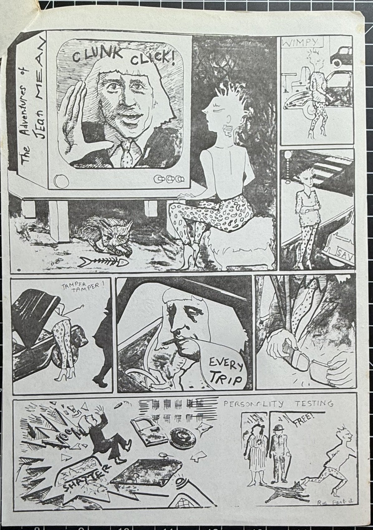 UK Punk Zine - JOLT #3 - Sep 1977 - Excellent Condition!  Buzzcocks X-Ray Spex The Fall