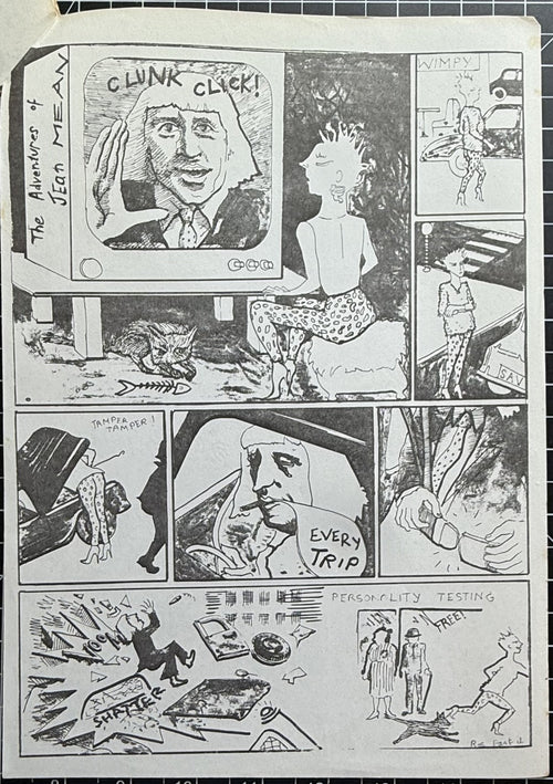 UK Punk Zine - JOLT #3 - Sep 1977 - Excellent Condition!  Buzzcocks X-Ray Spex The Fall