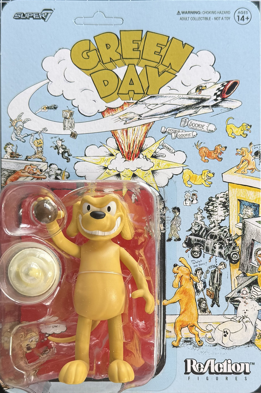 Collectible Green Day Dookie Dog Figurine