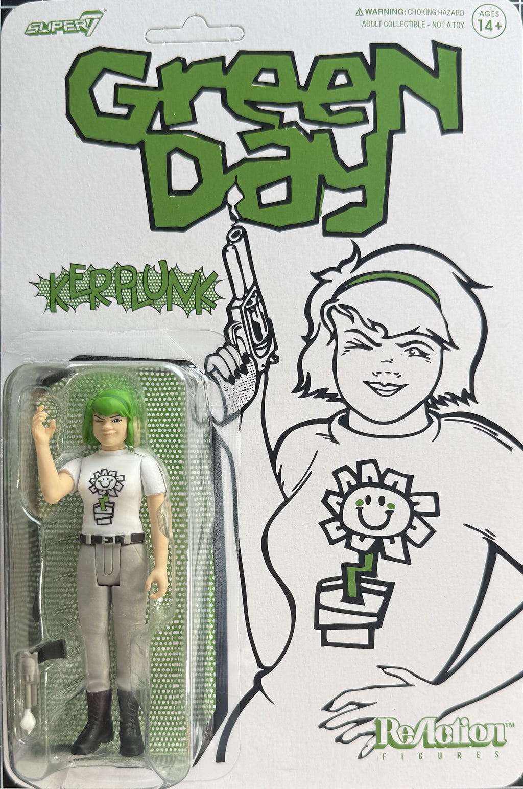 Collectible Green Day Kerplunk! Girl Figurine