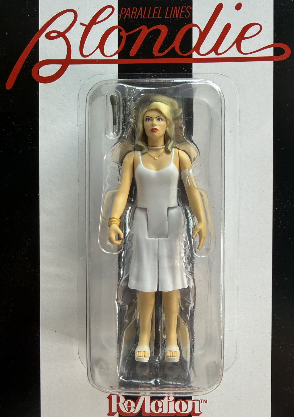 Collectible Blondie - Debbie Harry "Parallel Lines" Super7 ReAction Figurine